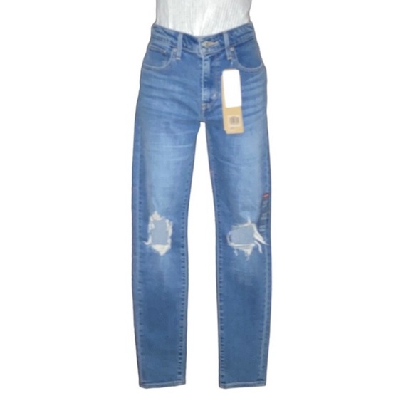 NWT 🩵💙 721 Levi’s High Rise Skinny Jeans Low Stretch - Picture 9 of 9